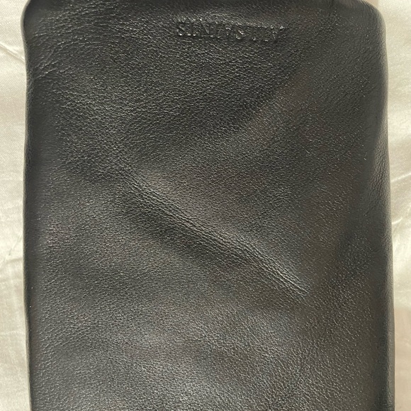 All Saints Black Leather Wallet - Picture 4 of 9